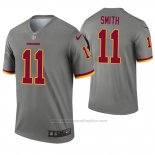 Camiseta NFL Legend Washington Redskins 11 Alex Smith Inverted Gris