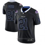Camiseta NFL Limited Buffalo Bills Jordan Poyer Negro Color Rush 2018 Lights Out
