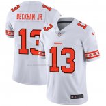 Camiseta NFL Limited Cleveland Browns Beckham Jr Team Logo Fashion Blanco