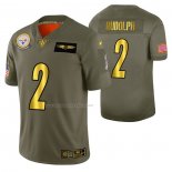Camiseta NFL Limited Pittsburgh Steelers Mason Rudolph 2019 Salute To Service Verde