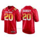 Camiseta NFL Pro Bowl Jacksonville Jaguars 20 Jalen Ramsey AFC 2018 Rojo