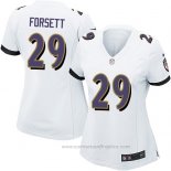 Camiseta NFL Game Mujer Baltimore Ravens Forsett Blanco