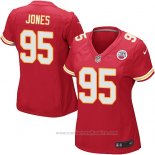 Camiseta NFL Game Mujer Kansas City Chiefs Jones Rojo