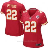 Camiseta NFL Game Mujer Kansas City Chiefs Peters Rojo