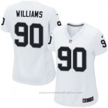 Camiseta NFL Game Mujer Las Vegas Raiders Williams Blanco
