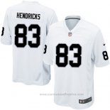 Camiseta NFL Game Nino Las Vegas Raiders Hendricks Blanco