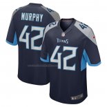 Camiseta NFL Game Tennessee Titans Caleb Murphy Azul
