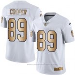 Camiseta NFL Gold Legend Las Vegas Raiders Cooper Blanco
