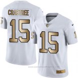 Camiseta NFL Gold Legend Las Vegas Raiders Crabtree Blanco