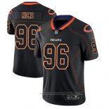 Camiseta NFL Limited Chicago Bears Akiem Hicks Negro Color Rush 2018 Lights Out