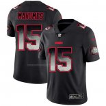 Camiseta NFL Limited Kansas City Chiefs Mahomes Smoke Fashion Negro