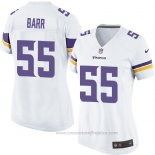 Camiseta NFL Game Mujer Minnesota Vikings Barr Blanco