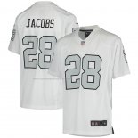 Camiseta NFL Game Nino Las Vegas Raiders Josh Jacobs Blanco Color Rush