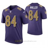 Camiseta NFL Legend Baltimore Ravens Darren Waller Violeta Color Rush
