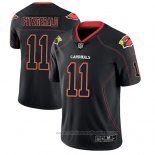 Camiseta NFL Limited Arizona Cardinals Larry Fitzgerald Negro Color Rush 2018 Lights Out