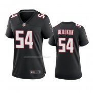 Camiseta NFL Game Mujer Atlanta Falcons Foyesade Oluokun Throwback 2020 Negro