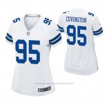 Camiseta NFL Game Mujer Dallas Cowboys Christian Covington Blanco