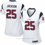 Camiseta NFL Game Mujer Houston Texans Jackson Blanco