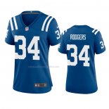 Camiseta NFL Game Mujer Indianapolis Colts Isaiah Rodgers Azul