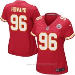 Camiseta NFL Game Mujer Kansas City Chiefs Howard Rojo