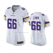 Camiseta NFL Game Mujer Minnesota Vikings James Lynch Blanco
