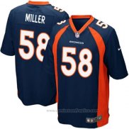 Camiseta NFL Game Nino Denver Broncos Miller Azul Oscuro