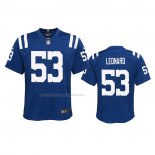 Camiseta NFL Game Nino Indianapolis Colts Darius Leonard 2020 Azul