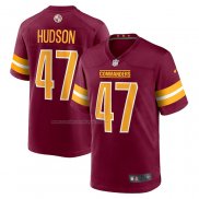 Camiseta NFL Game Washington Commanders Khaleke Hudson 47 Rojo