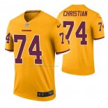 Camiseta NFL Legend Washington Redskins Geron Christian Color Rush Amarillo