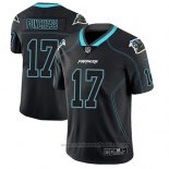 Camiseta NFL Limited Carolina Panthers Devin Funchess Negro Color Rush 2018 Lights Out