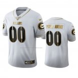 Camiseta NFL Limited Green Bay Packers Personalizada Golden Edition Blanco