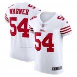 Camiseta NFL Elite San Francisco 49ers Fred Warner Vapor Untouchable Blanco