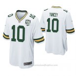 Camiseta NFL Game Green Bay Packers Deangelo Yancey Blanco 100th Anniversary