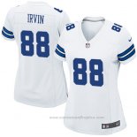 Camiseta NFL Game Mujer Dallas Cowboys Irvin Blanco