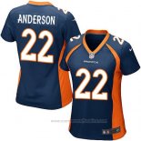 Camiseta NFL Game Mujer Denver Broncos Anderson Azul