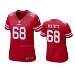 Camiseta NFL Game Mujer San Francisco 49ers Colton Mckivitz Rojo