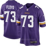 Camiseta NFL Game Nino Minnesota Vikings Floyd Violeta