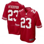 Camiseta NFL Game San Francisco 49ers Ahkello Witherspoon Rojo