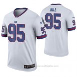 Camiseta NFL Legend New York Giants B. J. Hill Blanco Color Rush