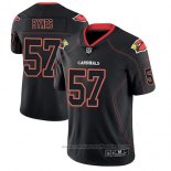 Camiseta NFL Limited Arizona Cardinals Josh Bynes Negro Color Rush 2018 Lights Out