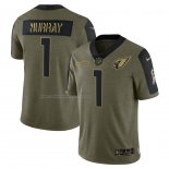 Camiseta NFL Limited Arizona Cardinals Kyler Murray 2021 Salute To Service Verde