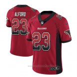 Camiseta NFL Limited Atlanta Falcons Robert Alford Rojo 2018 Rush Drift Fashion