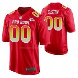Camiseta NFL Pro Bowl Kansas City Chiefs Personalizada Rojo