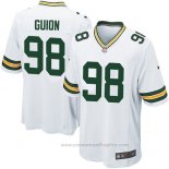 Camiseta NFL Game Green Bay Packers Guion Blanco