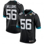 Camiseta NFL Game Jacksonville Jaguars Quincy Williams Negro