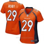Camiseta NFL Game Mujer Denver Broncos Roby Blanco