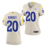 Camiseta NFL Game Mujer Los Angela Rams Jalen Ramsey Blanco