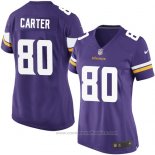 Camiseta NFL Game Mujer Minnesota Vikings Carter Violeta