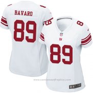 Camiseta NFL Game Mujer New York Giants Bavaro Blanco