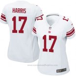 Camiseta NFL Game Mujer New York Giants Harris Blanco